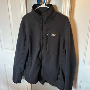 Grey full zip LL Bean Sweathshirt. This rivals the Patagonia and North Face. SzL